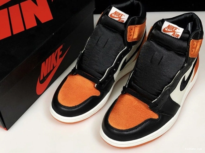 Retro Jordan AV3725-010 Satin 1 Womens Backboard Shattered Air 0627